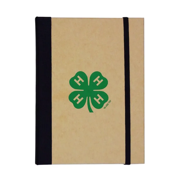 4-H Clover Recycled Padfolio