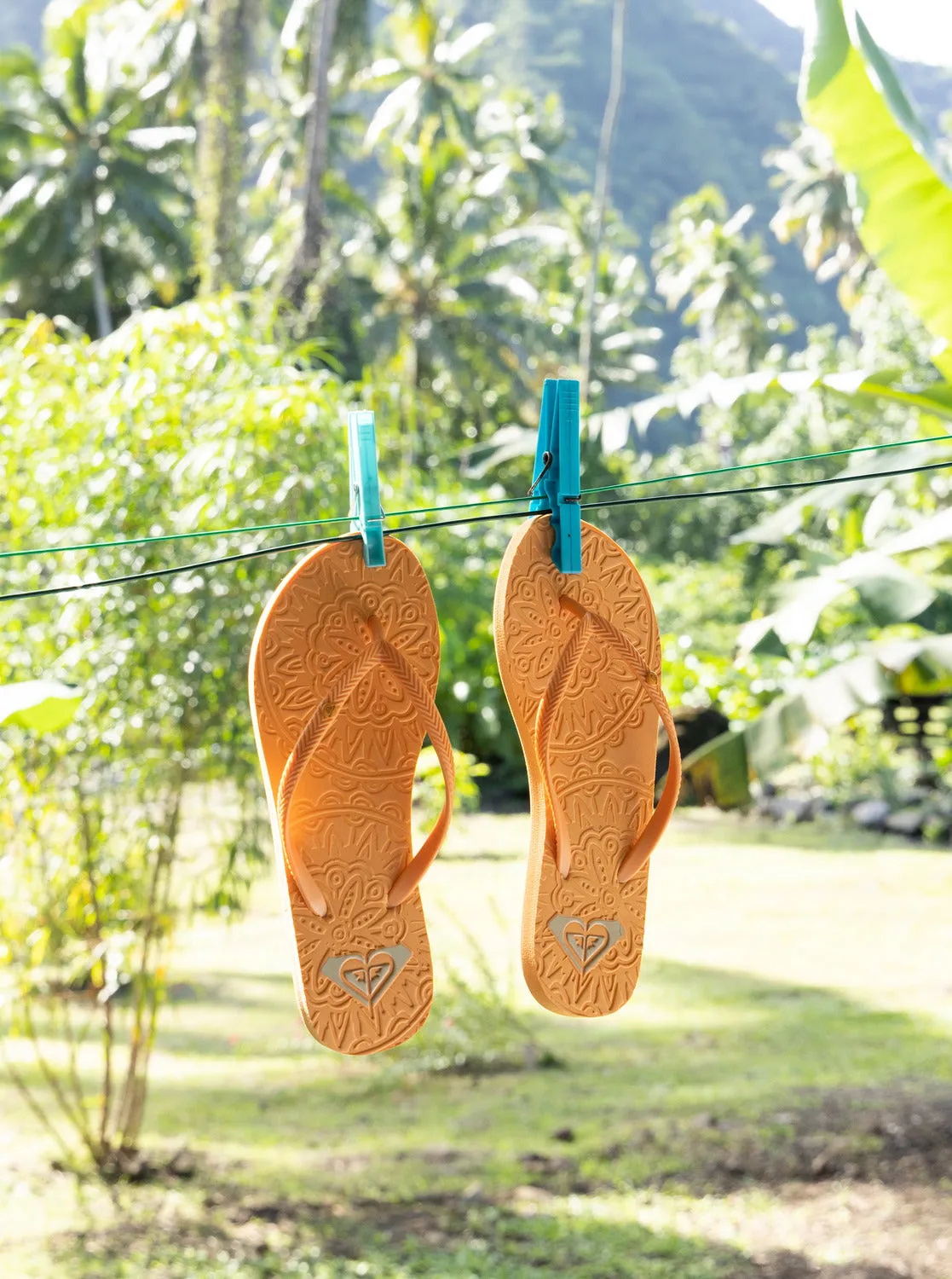 Antilles Flip Flops - Orange Peel