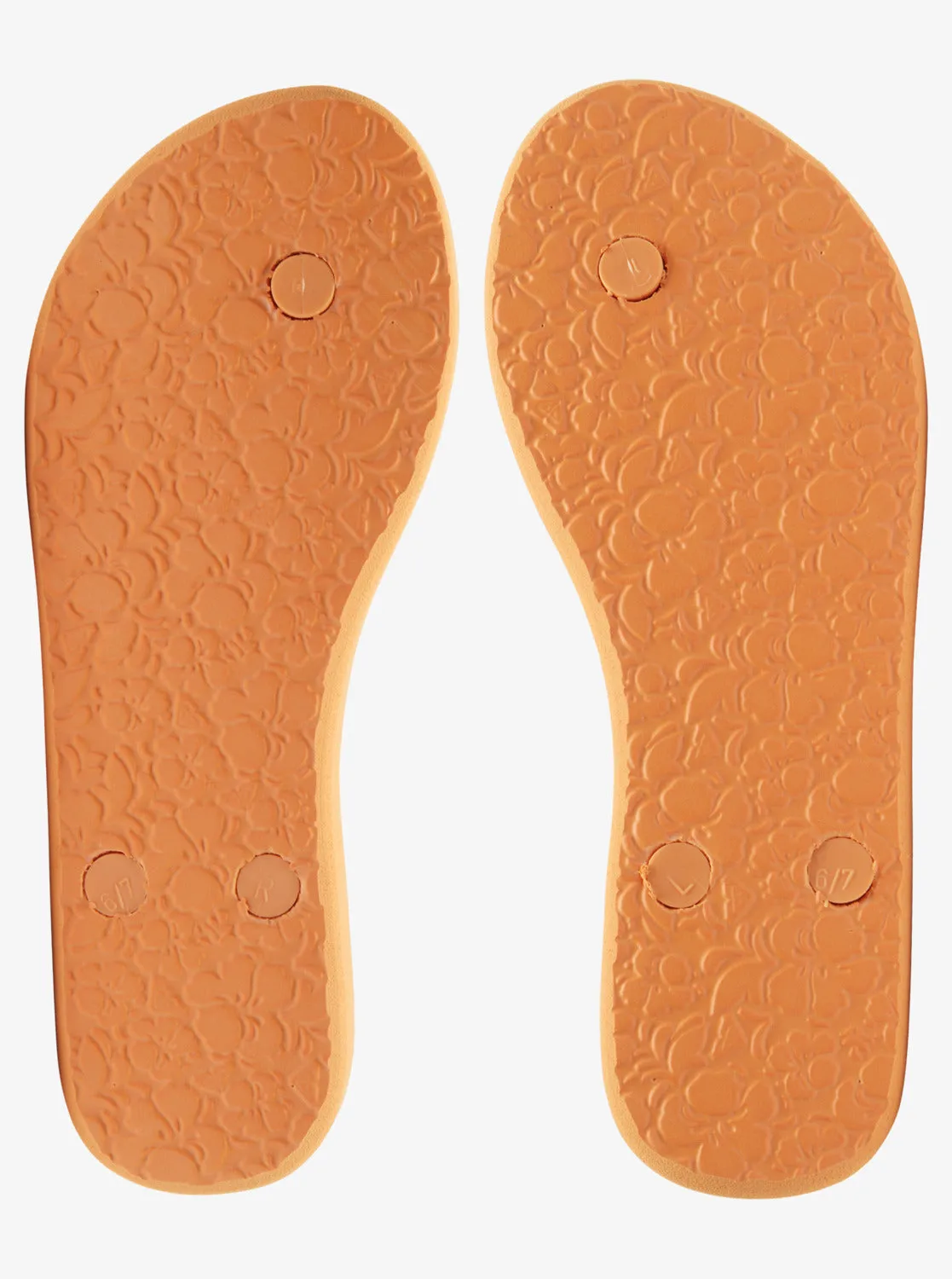 Antilles Flip Flops - Orange Peel