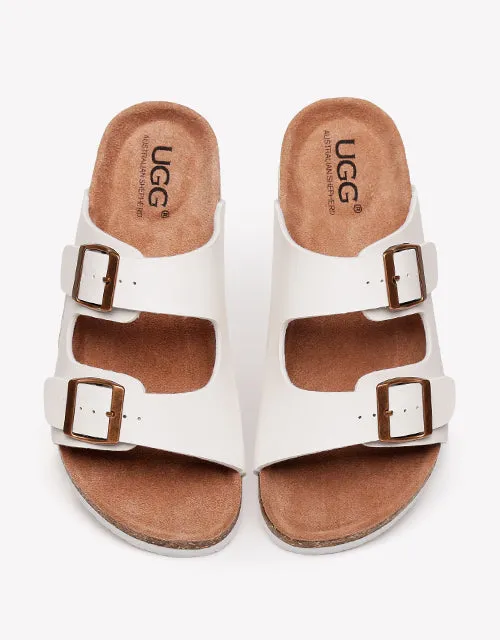 Australian Shepherd AS UGG Summer Unisex Beach Slip-on Flats Sandal Slides Mick