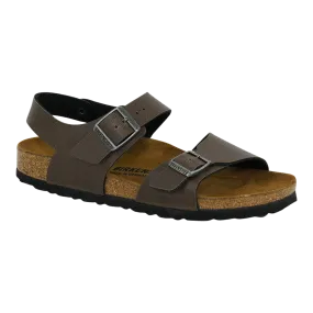 Birkenstock Kids' New York Sandals Birko-Flor Pull Up Brown 25 N