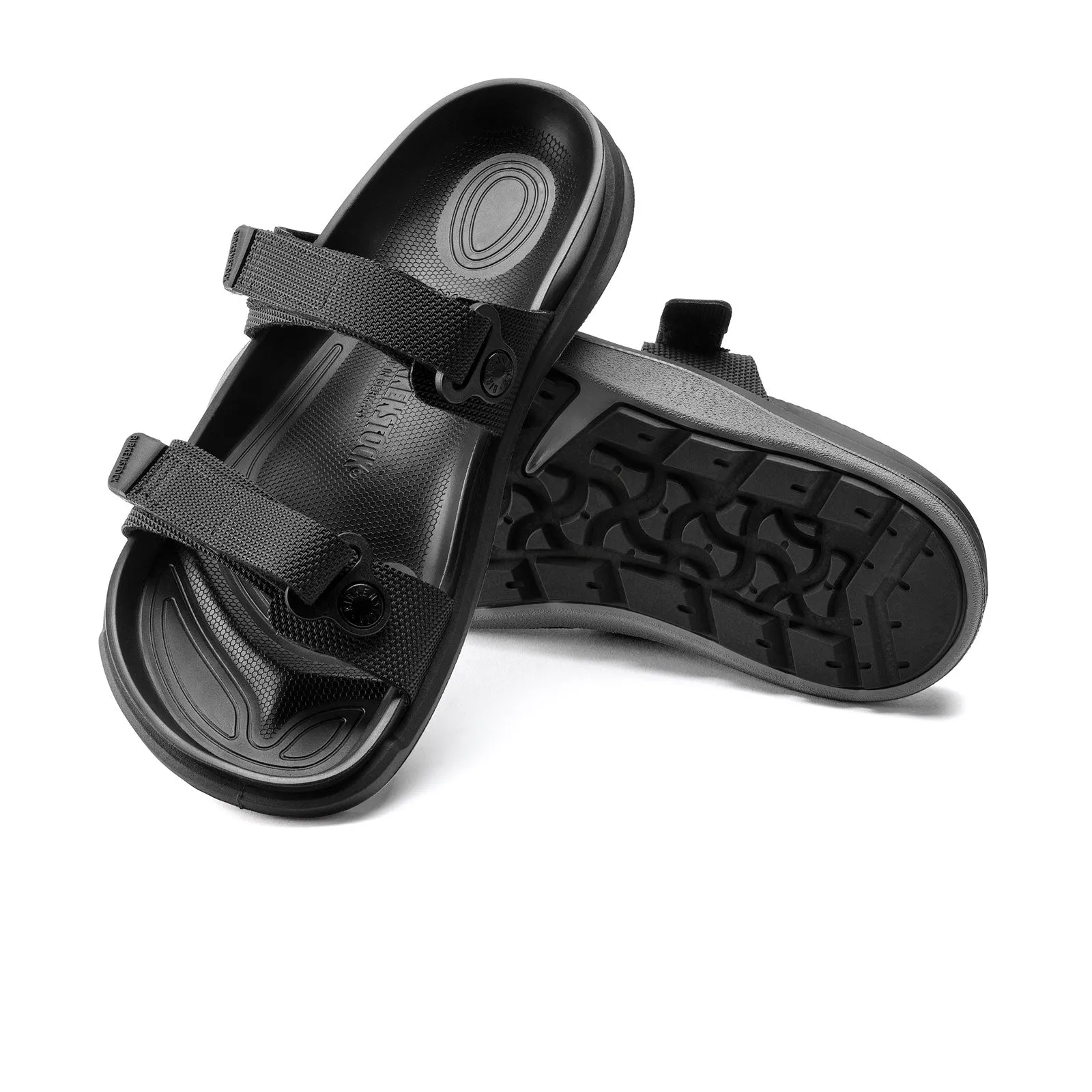 Birkenstock Sahara Slide Sandal (Women) - Black Birko-Flor Futura