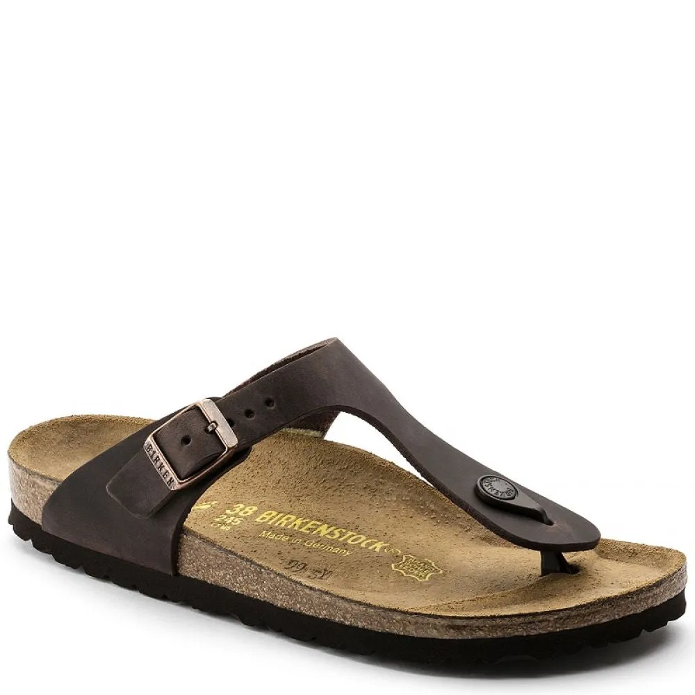 Birkenstock Women's Gizeh Oiled Leather in Habana