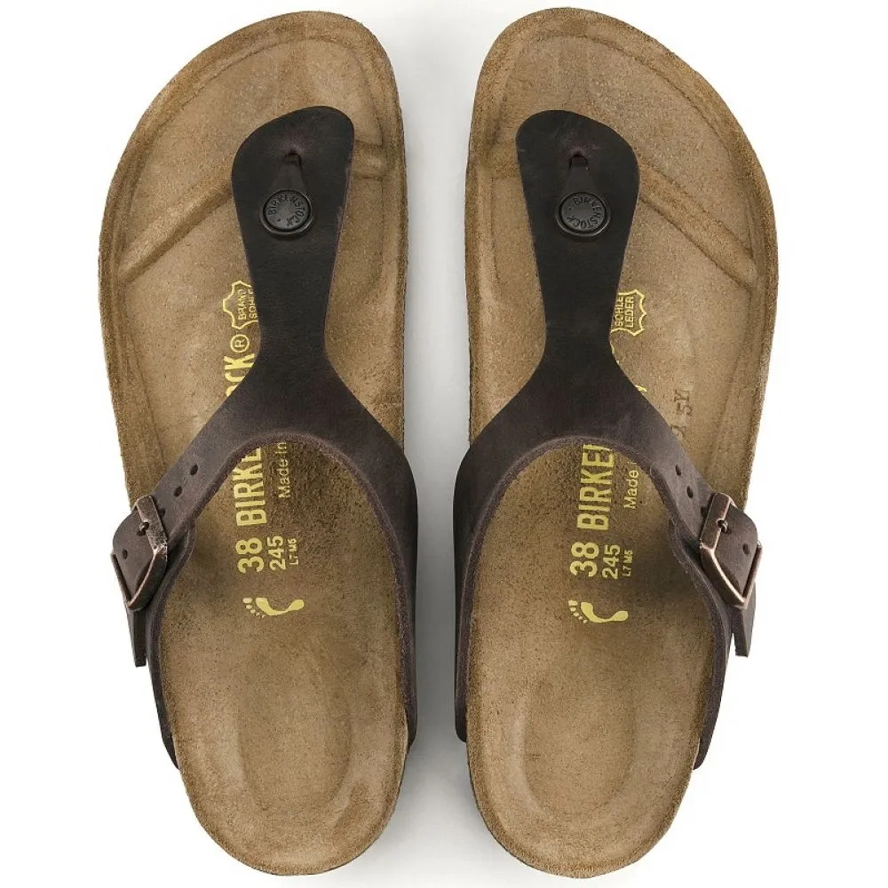 Birkenstock Women's Gizeh Oiled Leather in Habana