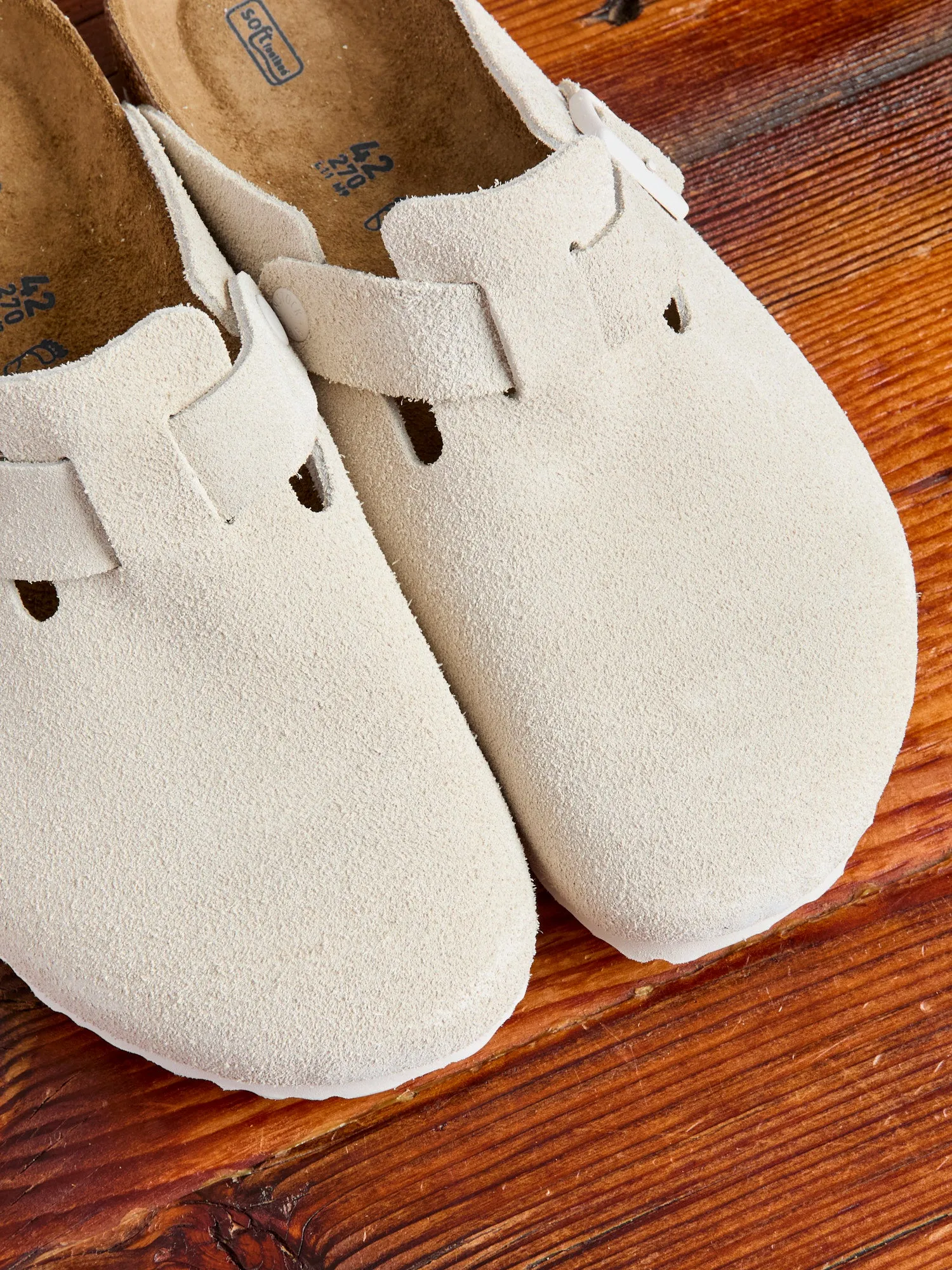 Boston Clog in Antique White