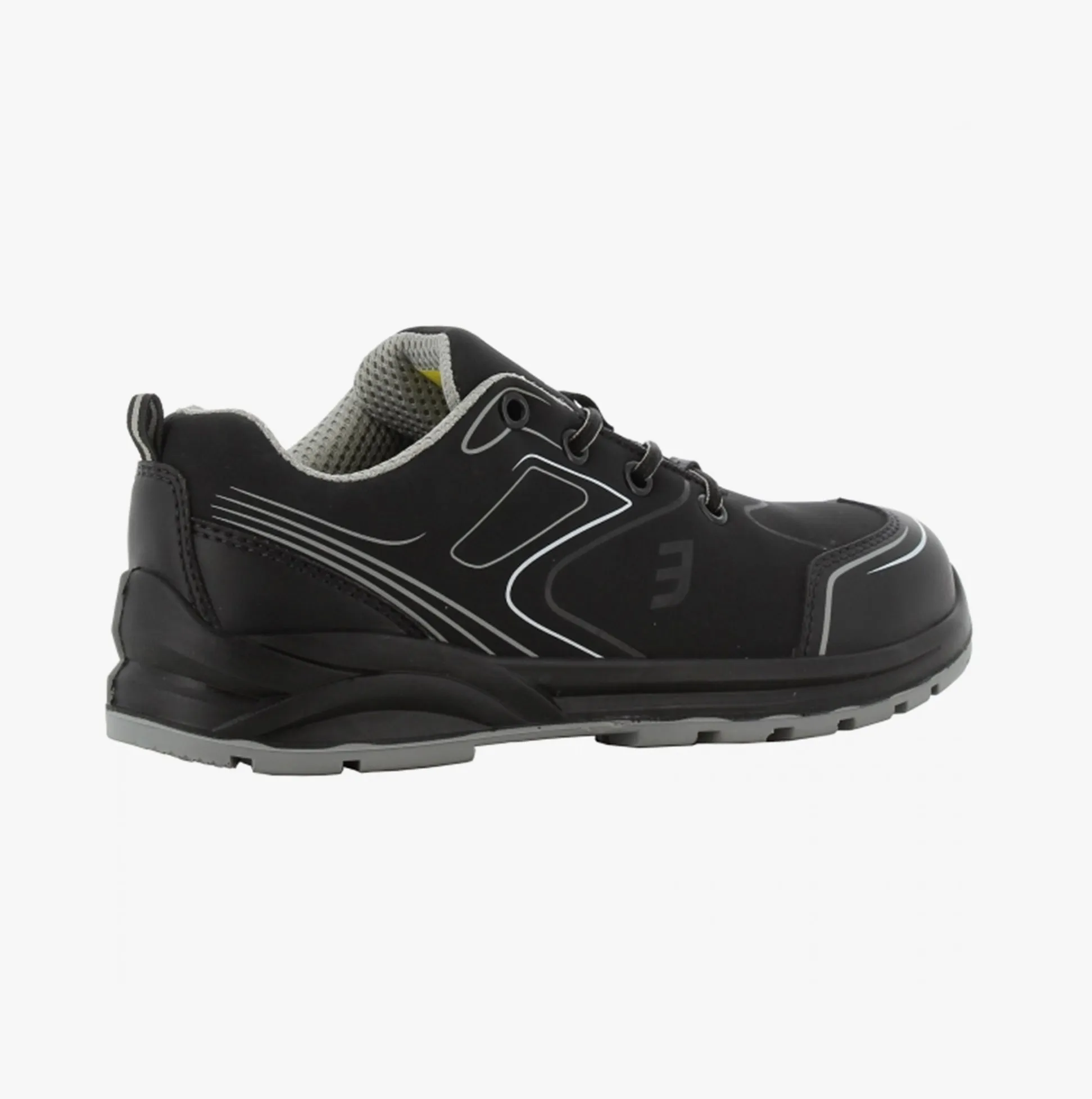 CADOR S3 MID TLS Mens Safety Trainers Black