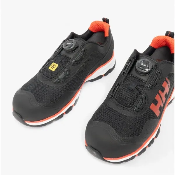 CHELSEA EVOLUTION BOA Mens Safety Trainers Black/Orange