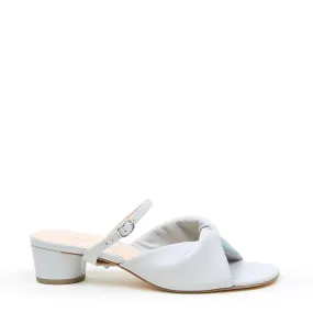 Cloud Grey Lo Twist Sandal   Twiggy Strap