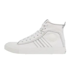 Diesel  S-Astico Mid Lace  Hi Top Trainers - White