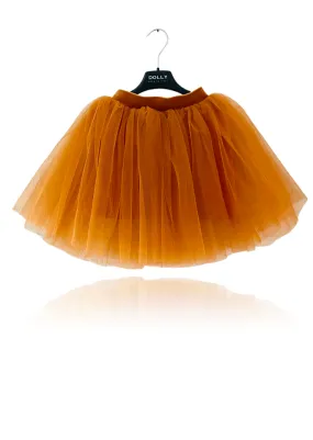 DOLLY CLASSIC TUTU WITH VELVET WAIST caramel