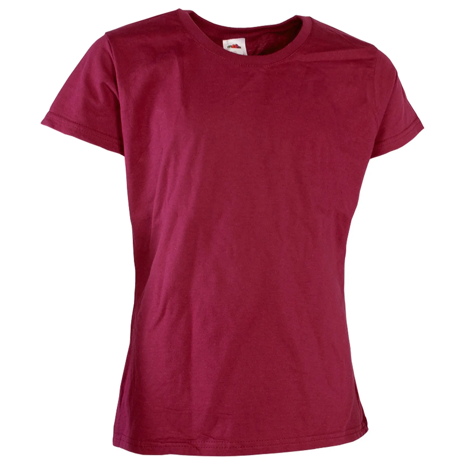 Fruit Of The Loom Burgundy Girl's T-shirt