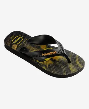 Havaianas Kids Max Heros In Black For Kids