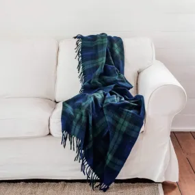 Heritage Collection | Recycled Wool Tartan Blankets | Forest