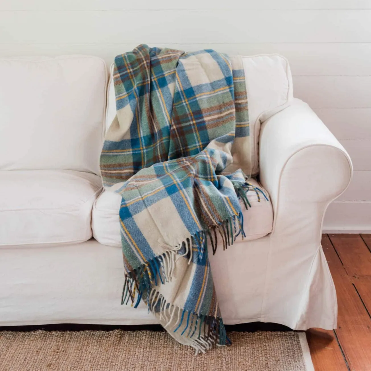 Heritage Collection | Recycled Wool Tartan Blankets | Spring