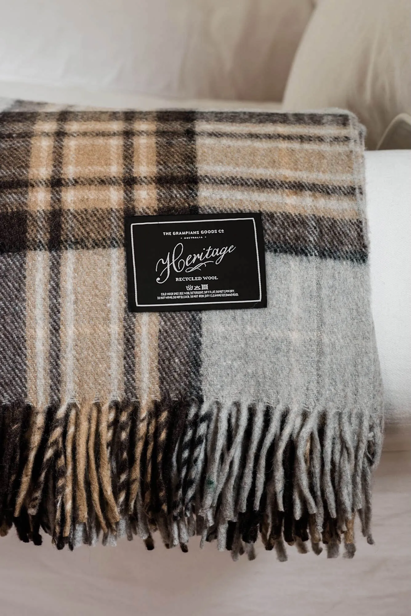 Heritage Collection | Recycled Wool Tartan Blankets | Winter