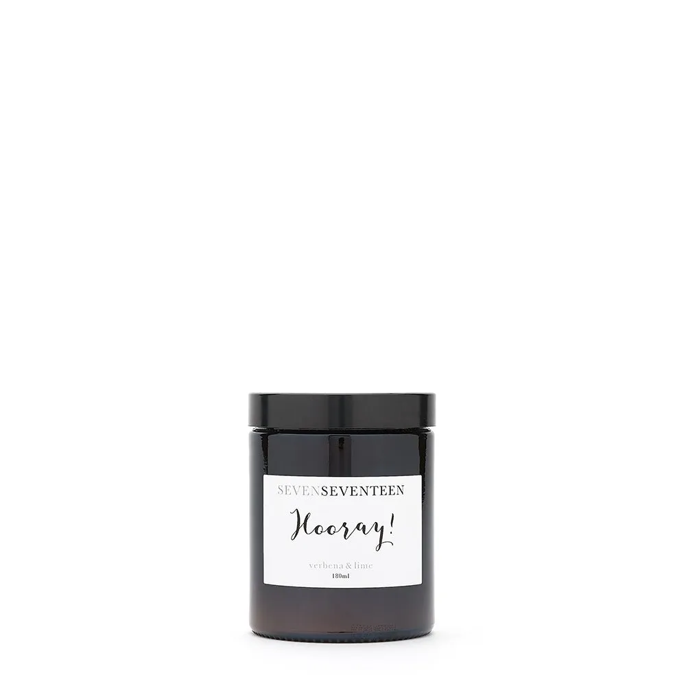 Hooray / Verbena & Lime Candle