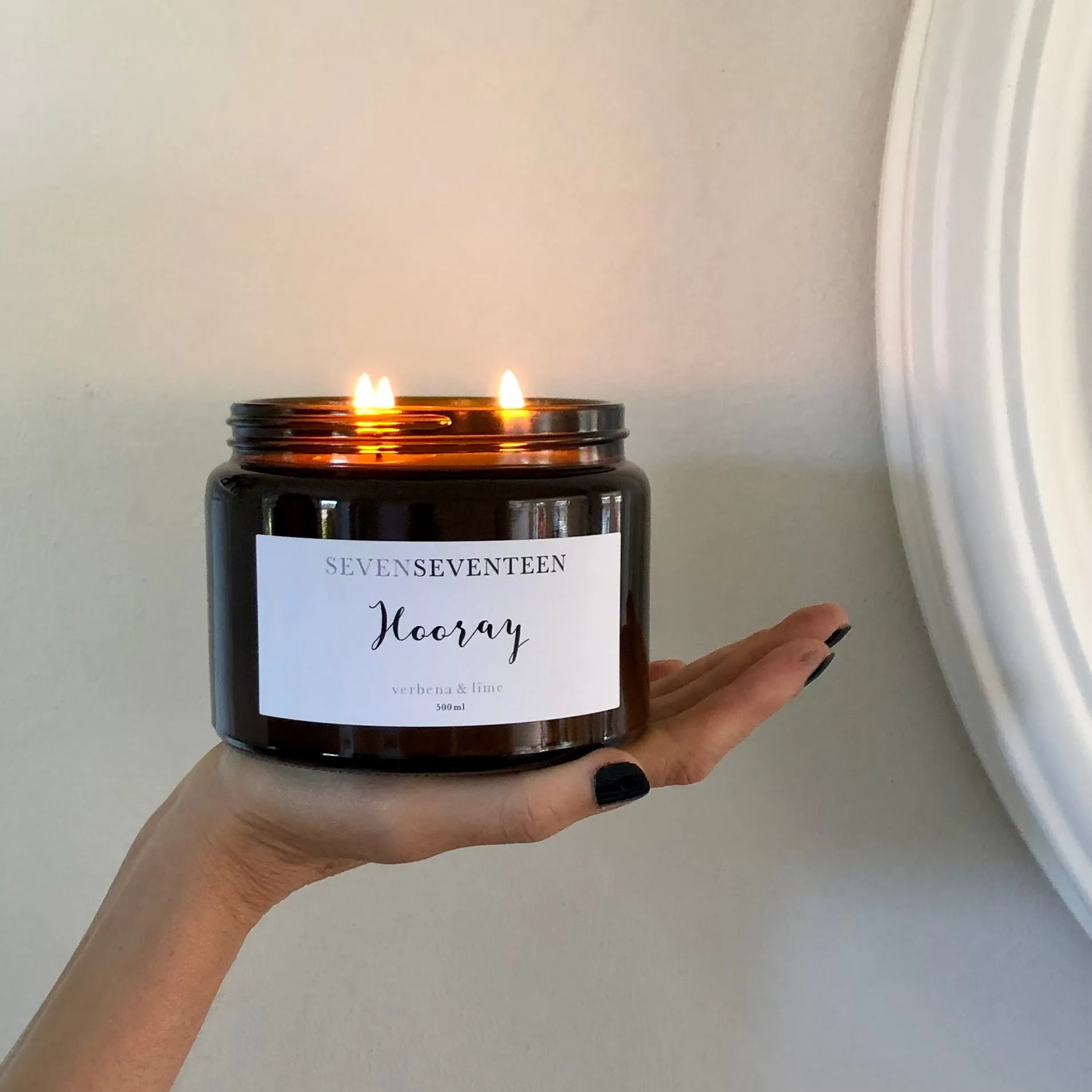 Hooray / Verbena & Lime Candle