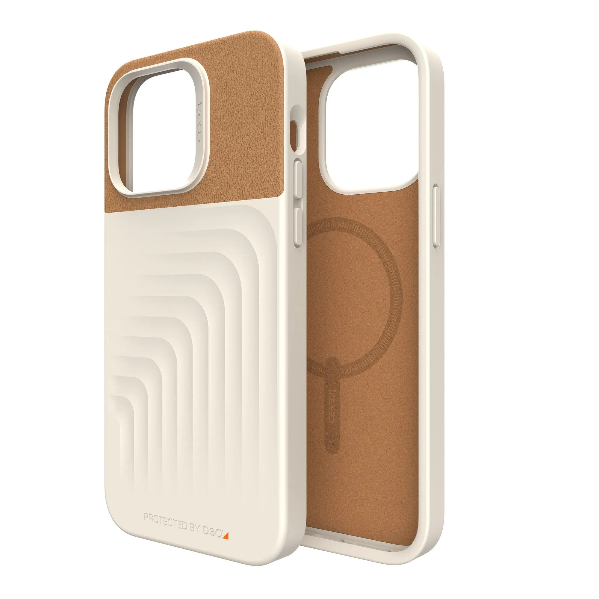 iPhone 14 Pro Max Gear4 D3O Brooklyn Snap Case - Sand - 15-10134