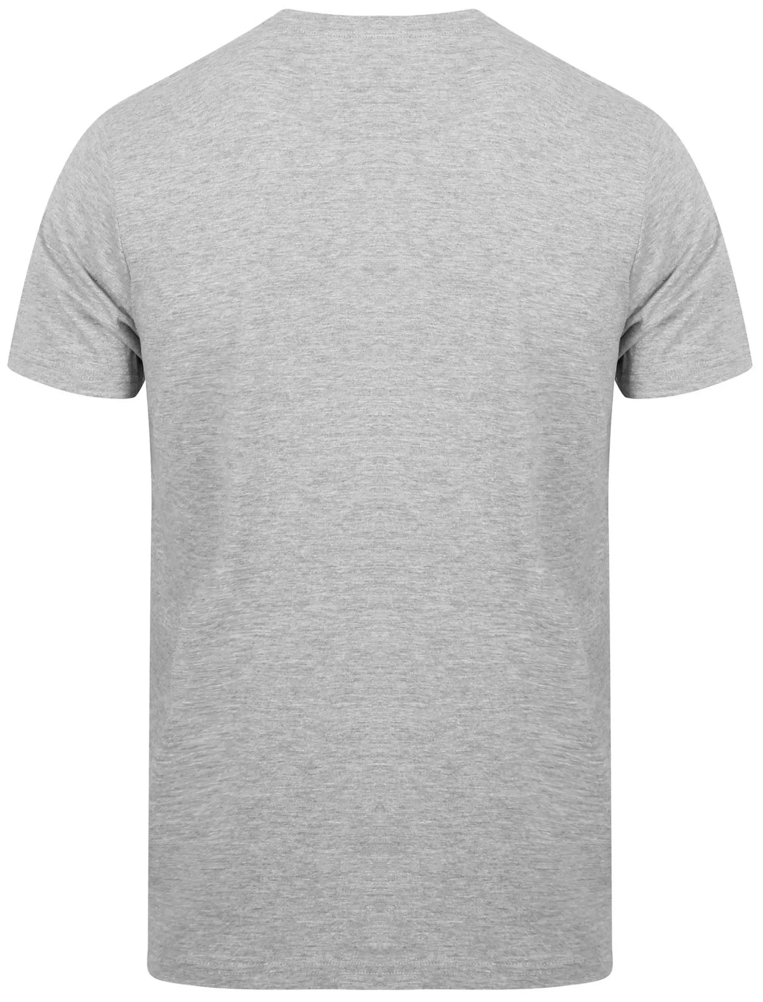 Legends Motif Crew Neck T-Shirt In Light Grey Marl - South Shore