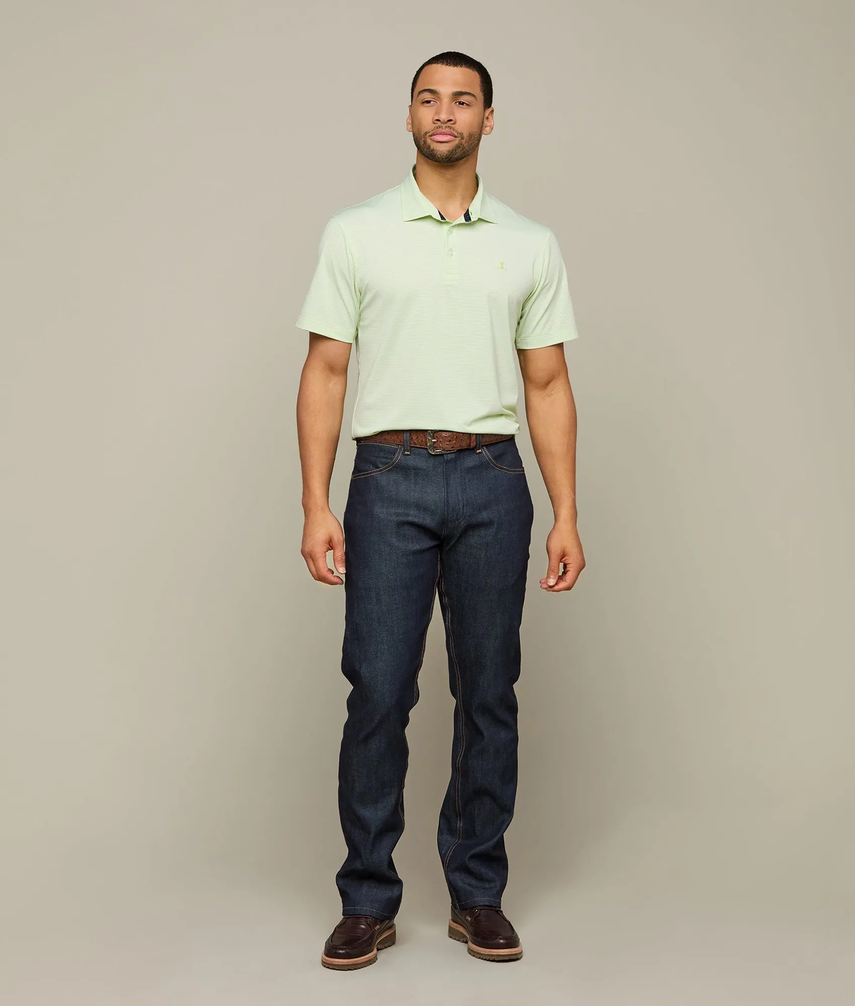 Lucchese Golf Polo :: Green