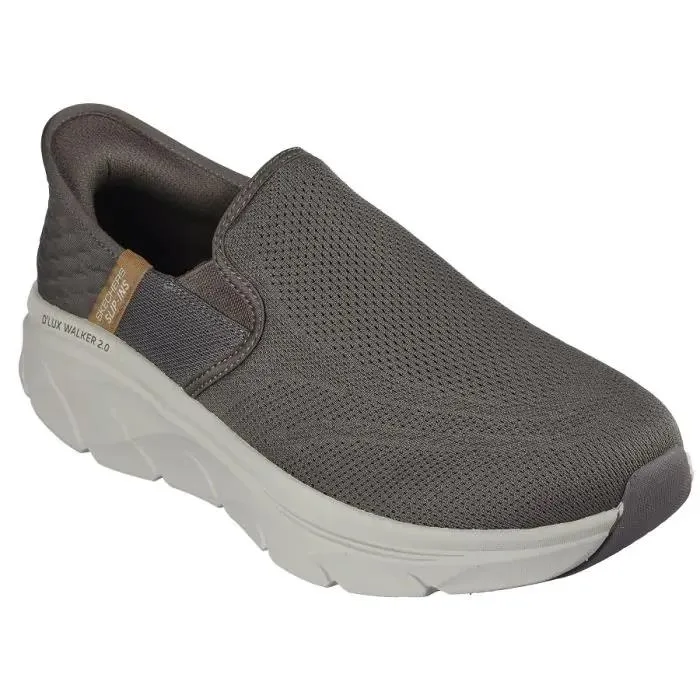 Men's Relaxed Fit Skechers 232463 Slip-ins D'lux Walker Trainers