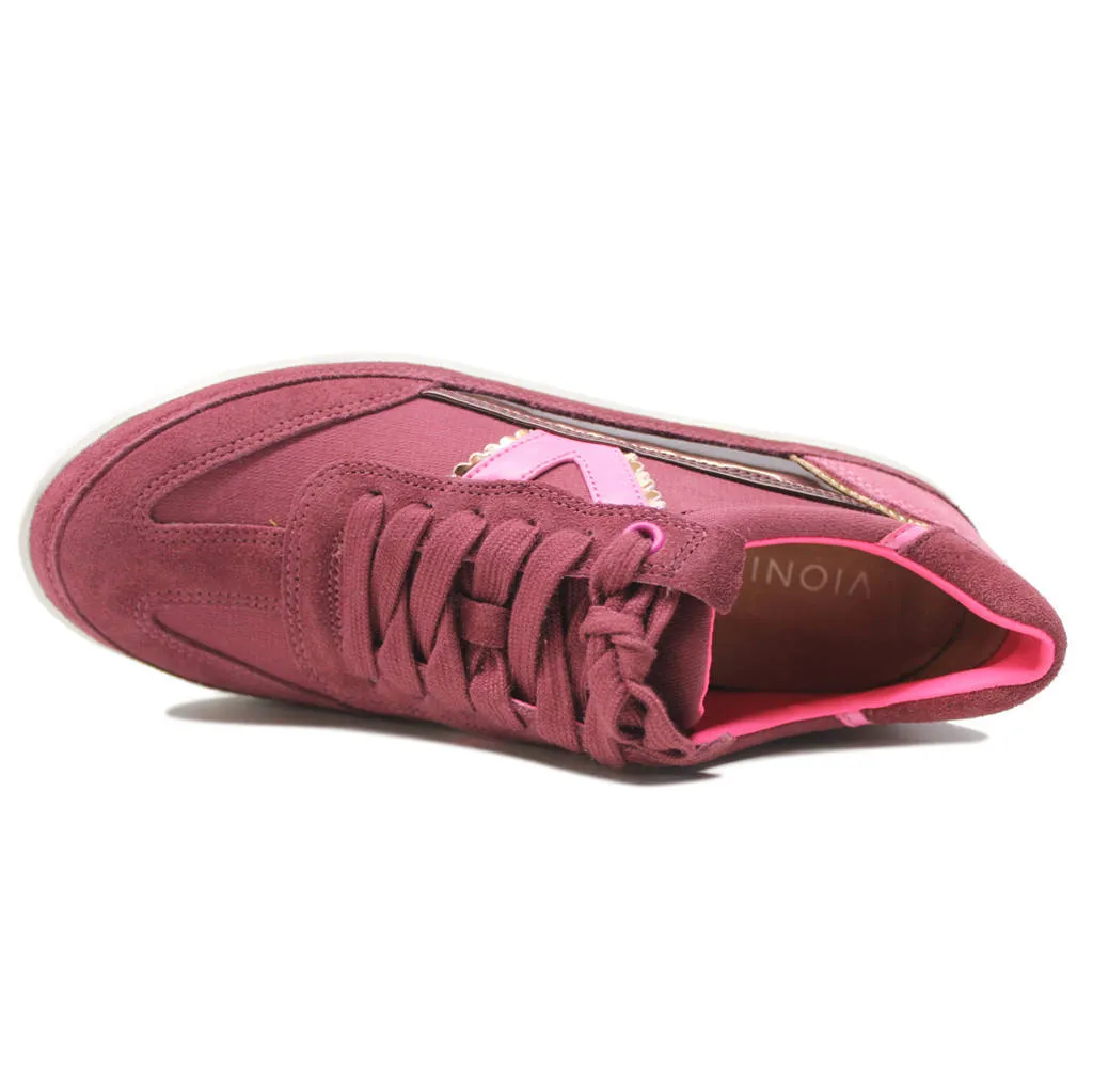 Mylie Suede Leather Women's Low Top Trainers