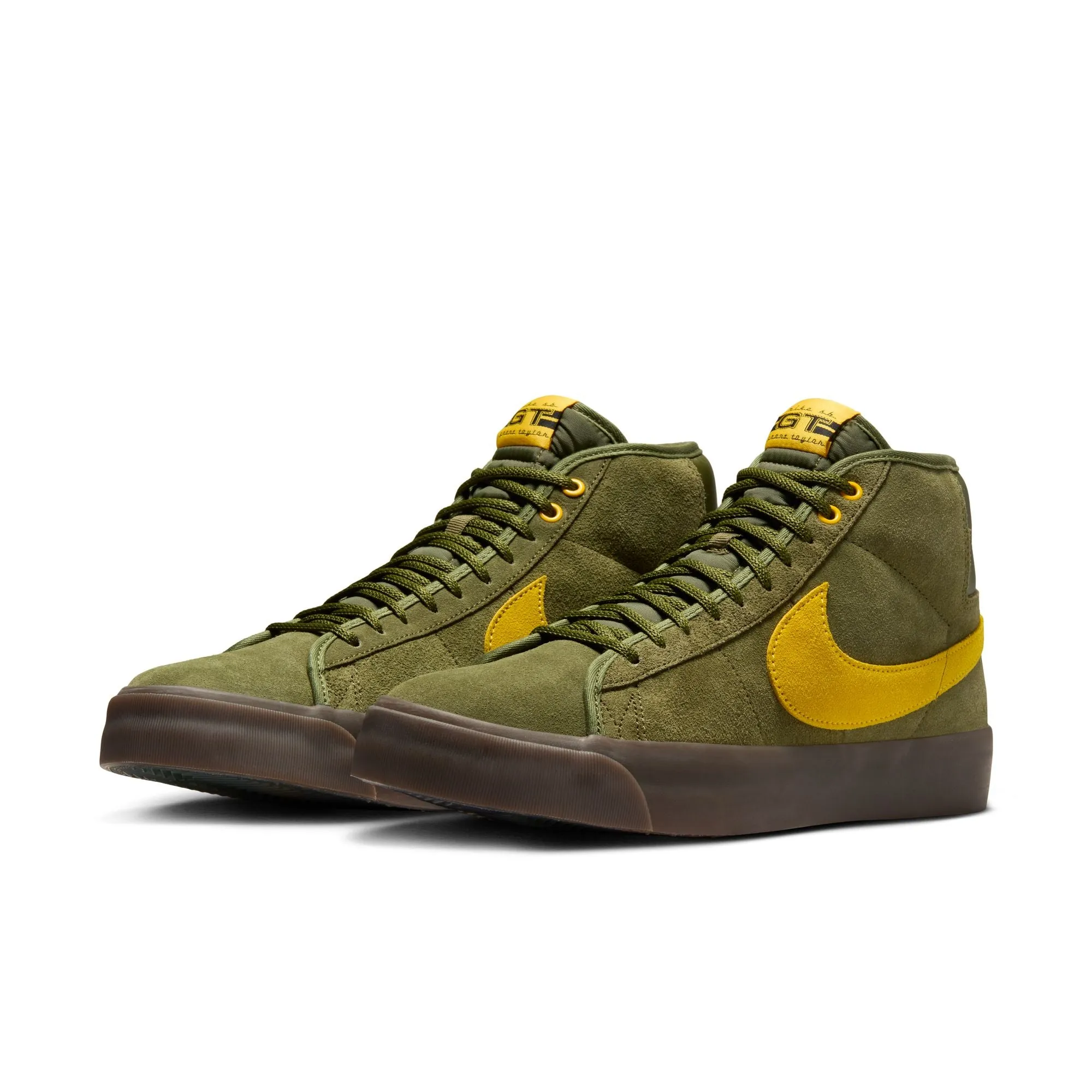 Nike Zoom Blazer GT Mid x Anti-Hero - Rough Green/Amarillo-Rough Green