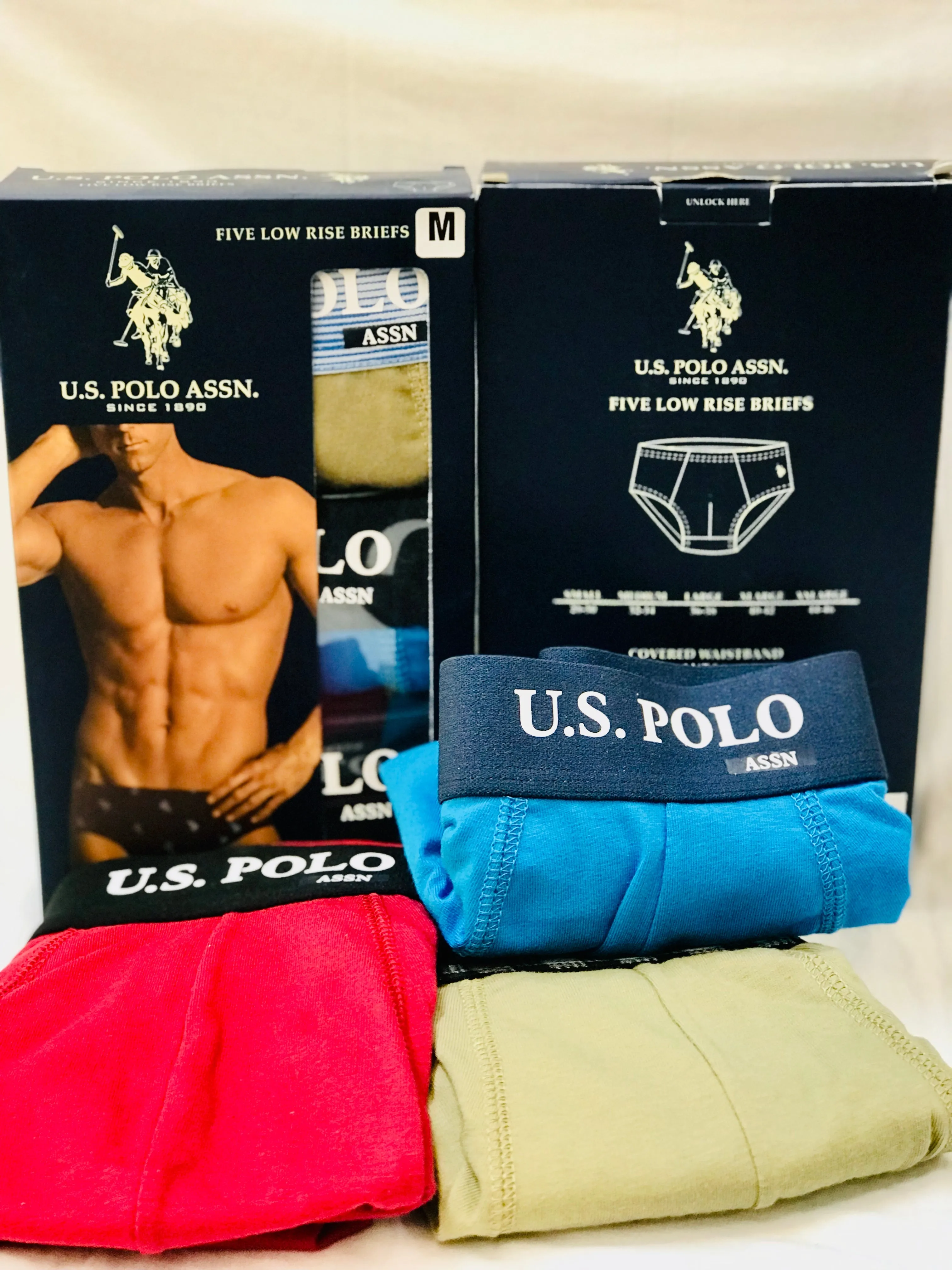 Pack of 3 Men’s Boxer U-S P-O-L-O – Comfortable, and Durable Underwear"