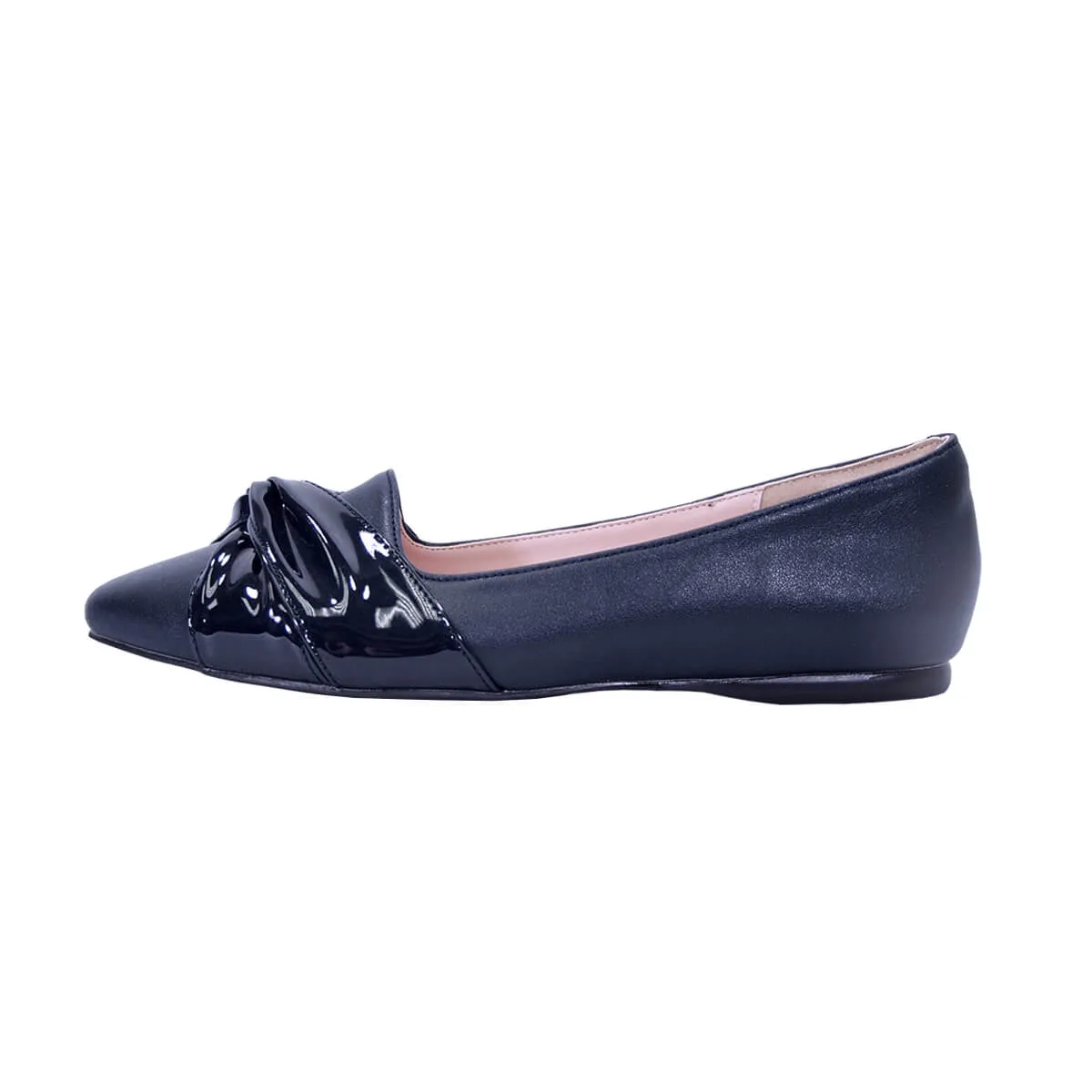 PEERAGE Whitney Women's Wide Width Casual Dress Leather Flats