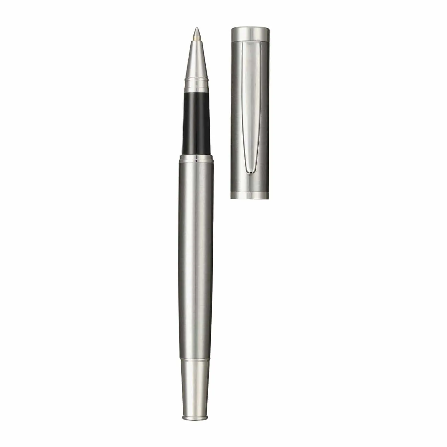 Recycled Stainless Steel Rollerball Pen