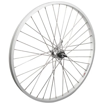 Rr Whl,26X1.75,Sil,Aly,36H 3/8'',Sw,Sil,110Mm,Cb,1S 26'' Alloy Cruiser/Comfort Wheels  Wheels  26''