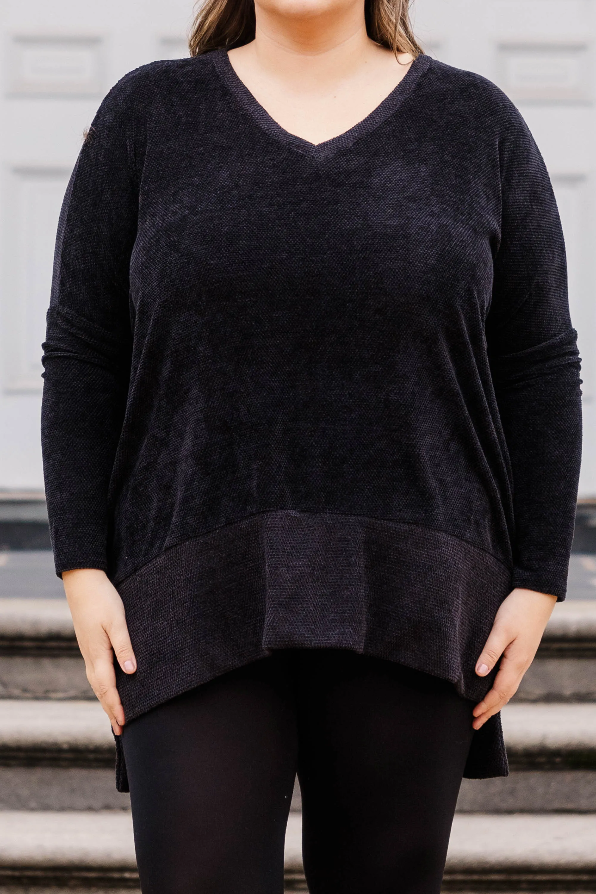 Simple Transition Top, Black