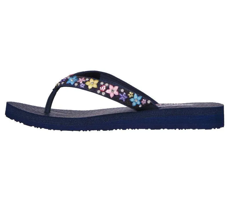 Skechers Womens Meditation Dancing Daisy Navy