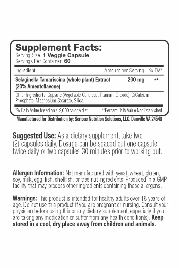 SNS Amentoflavone XT