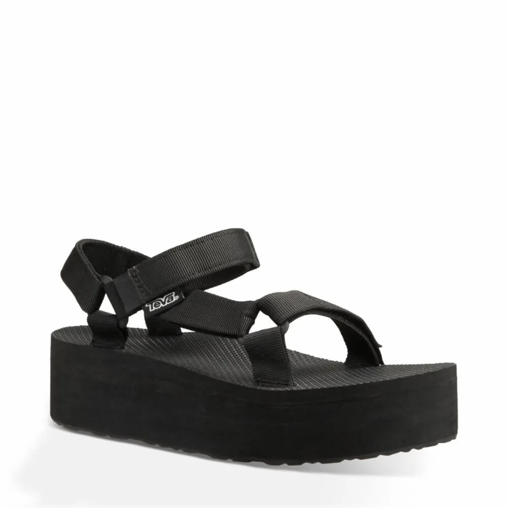 Teva  Women's Flatform Universal Black M