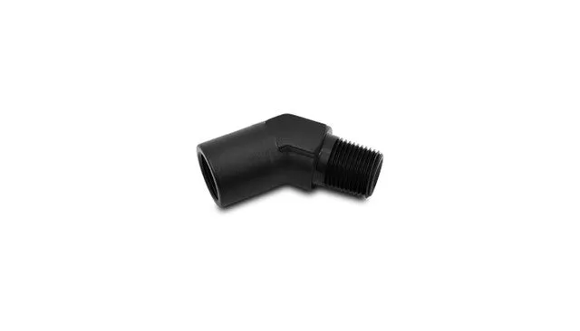 Vibrant Female to Male NPT 90 Degree Adapter Fitting; Size: 1/4" NPT - 11341