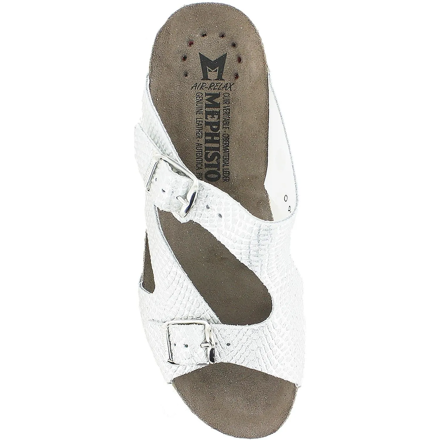 Women's Mephisto Terie White Cuba Leather