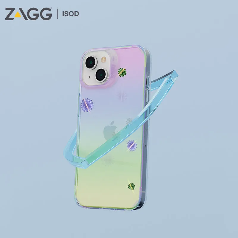 ZAGG Iridescent Anti-microbial D3O Ultimate Impact Protection Case Cover